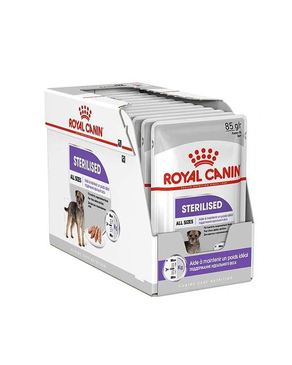 پوچ سگ عقیم شده رویال کنین Royal Canin مدل Sterilised وزن 85 گرم - تصویر 2