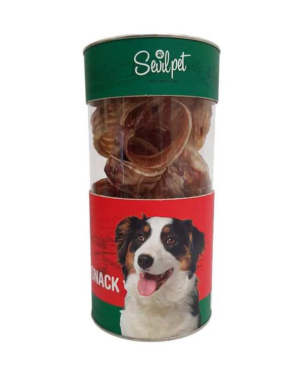 تشویقی خرخره گاو سویل پت Sevil pet مخصوص سگ بسته 20 عددی