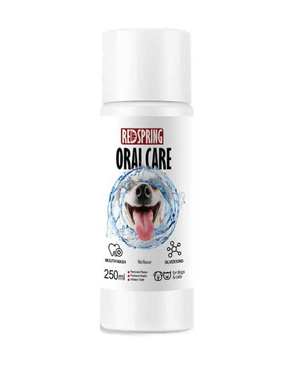 دهانشویه سگ و گربه رد اسپرینگ Red Spring حجم 250ml