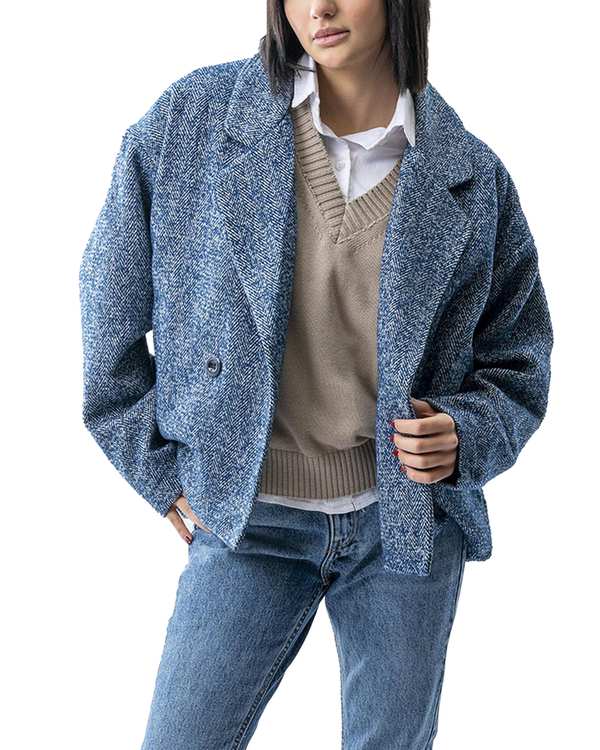 کت زنانه فوتر آبی آر ان اس RNS کد 11122601