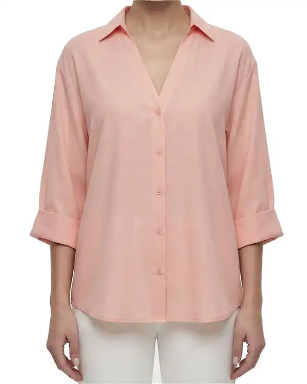 شومیز زنانه گلبهی آر ان اس RNS کد 11272635