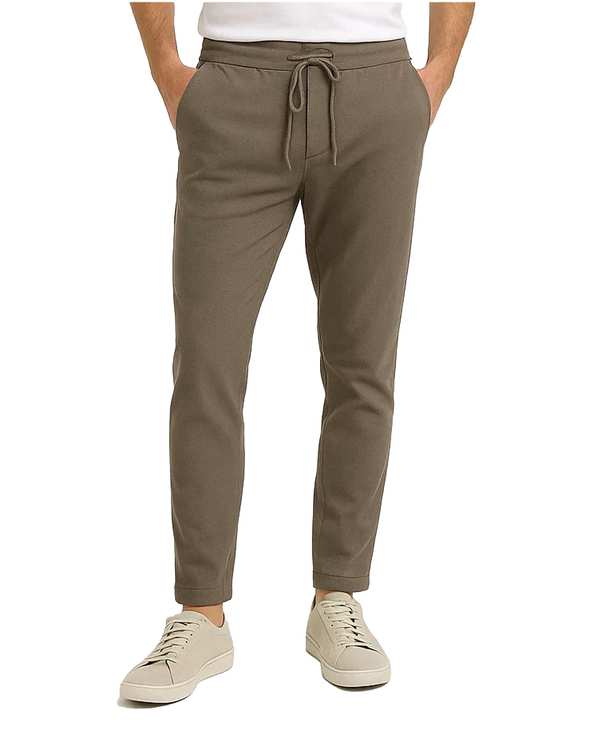 شلوار مردانه لینن خاکی آر ان اس RNS کد 12042591