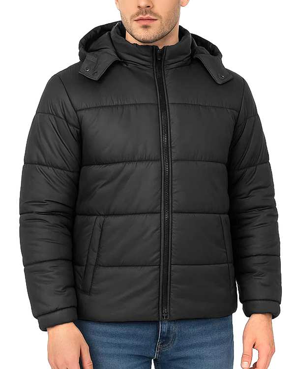 کاپشن مردانه مشکی آر ان اس RNS کد 12142527