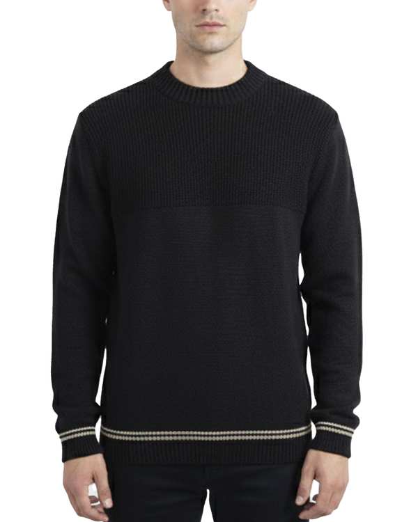 پلیور مردانه مشکی آر ان اس RNS کد 12232508