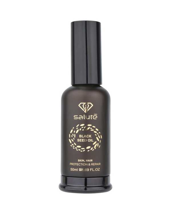 روغن تقویت کننده پوست و مو سالوته پرو Saluteمدل Black Seed مناسب برای انواع پوست حجم 50ml
