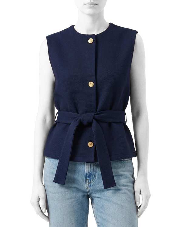 تاپ زنانه سرمه ای سرژه Serge کد 203605