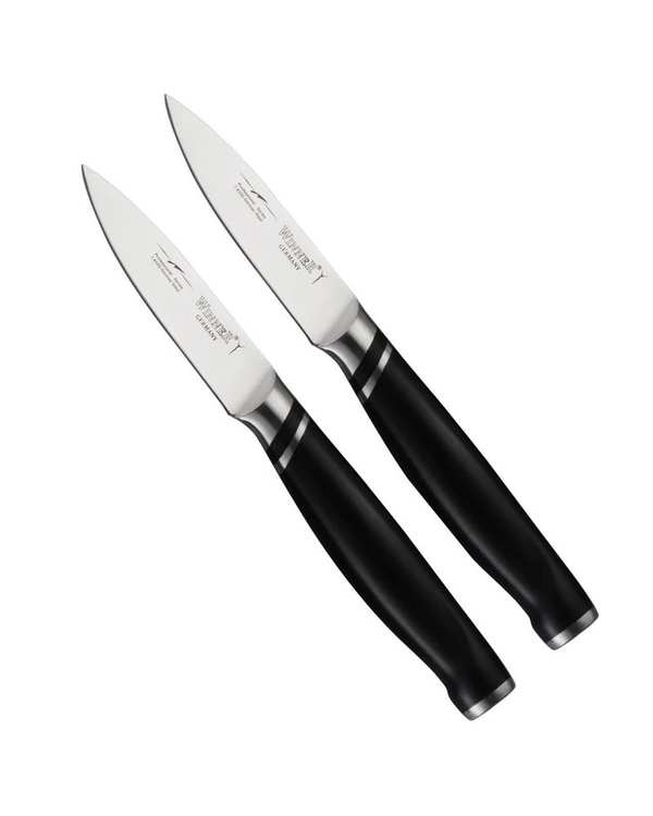 چاقو آشپزخانه مشکی وینر Winner مدل V11 مجموعه 2 عددی