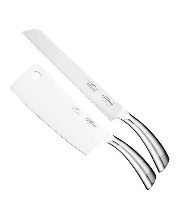 ست چاقو و ساطور آشپزخانه استیل جی فی نی Giffini کد N70
