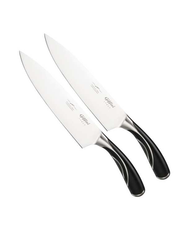 ست ساطور و قیچی آشپزخانه مشکی جی فی نی Giffini مدل Q11