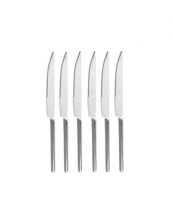 چاقو سرو استیک استیل جی فی نی GIFFINI مدل B02 مجموعه 6 عددی
