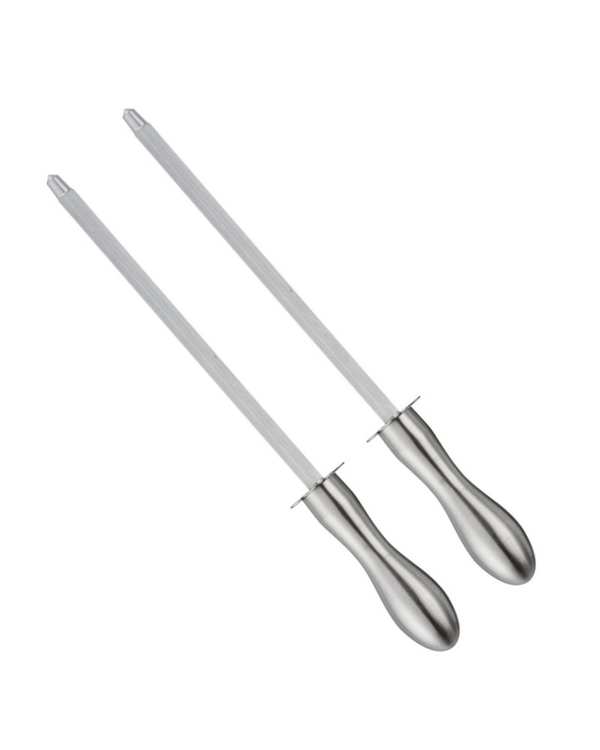 چاقو تیز کن آشپز خانه استیل جی فی نی GIFFINI مدل N33 مجموعه 2 عددی