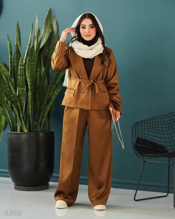 ست کت و شلوار زنانه فوتر شتری السانا Elsana مدل شادمهر کد 2401