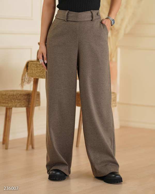 شلوار زنانه فوتر شکلاتی السانا Elsana مدل رویدا کد 2360