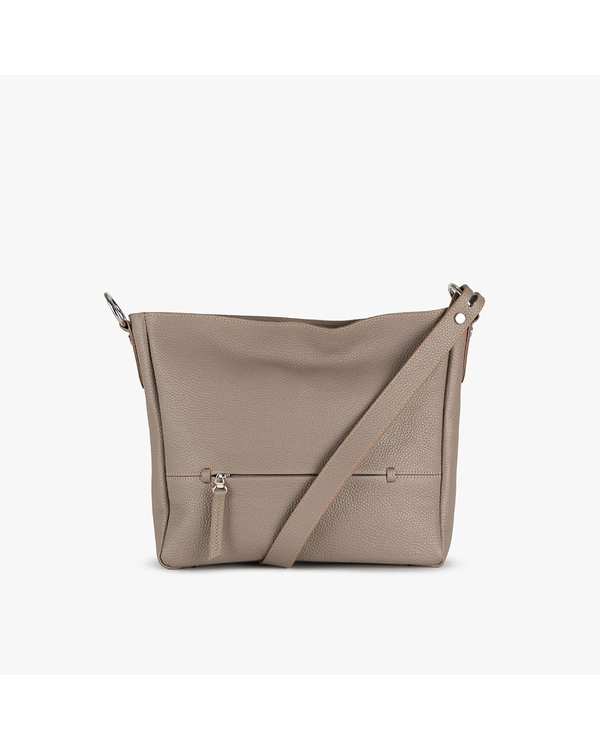 کیف دوشی چرم زنانه ویزون برتونیکس Berttonix کد 4044 - تصویر 4