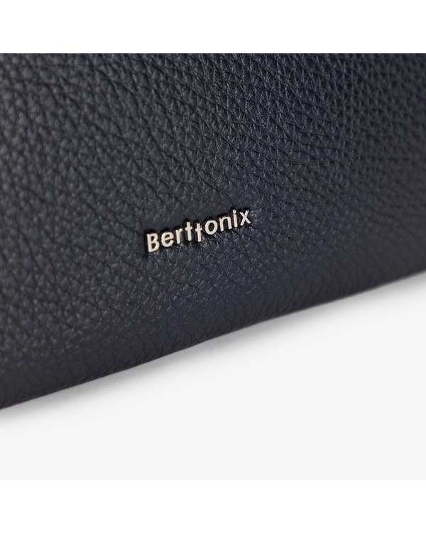 کیف دوشی زنانه مشکی برتونیکس Berttonix کد R-25004 به همراه جاکارتی - تصویر 8
