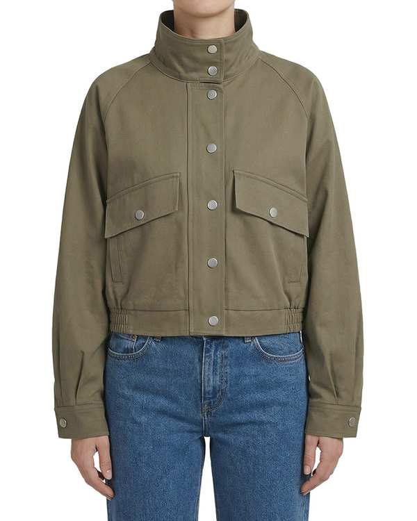 کت کتان زنانه سبز سدری سرژه Serge کد 220115