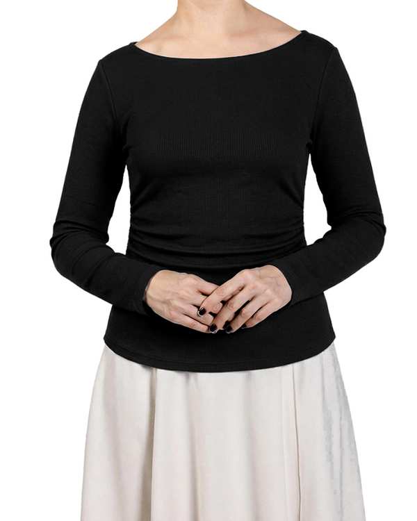 بلوز زنانه مشکی سرژه Serge کد 243121