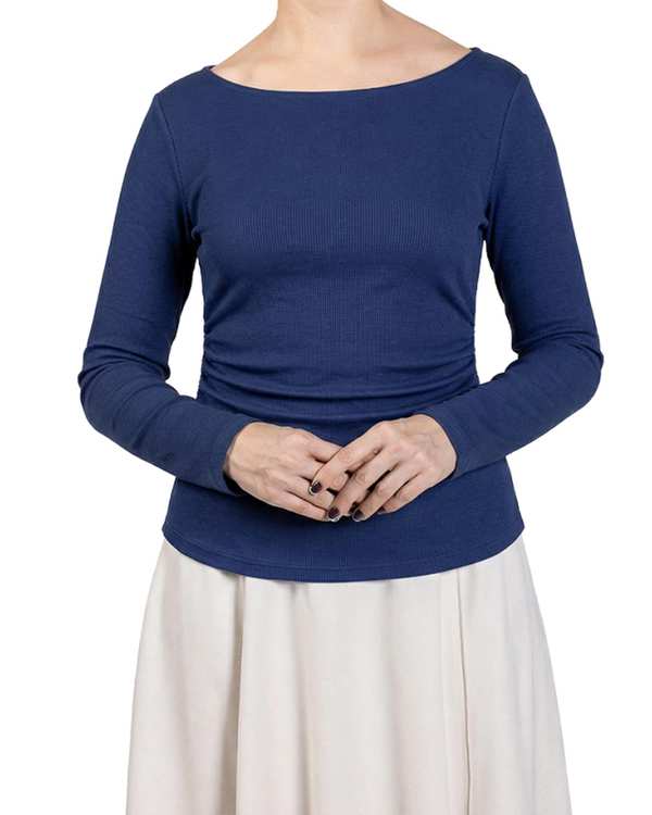 بلوز زنانه آبی تیره سرژه Serge کد 243121