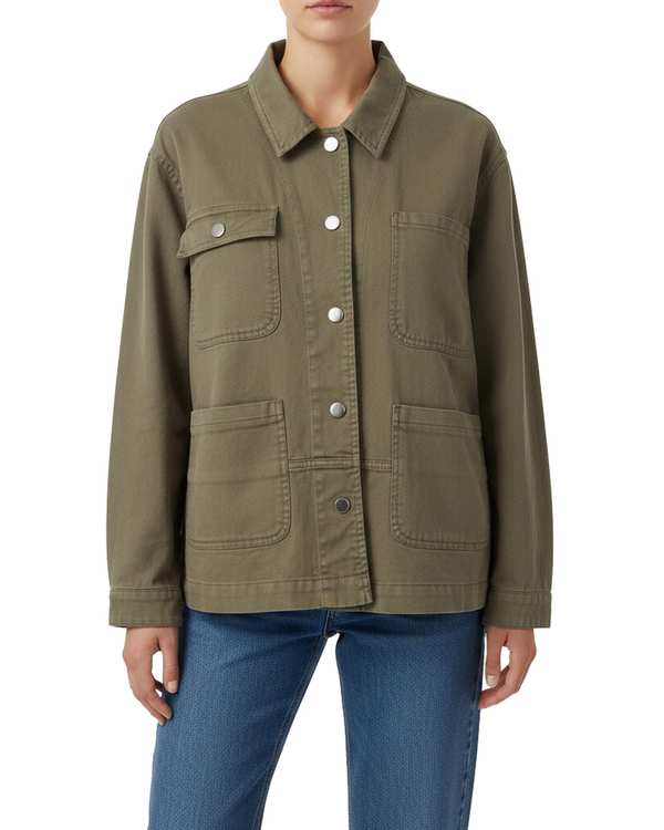 تونیک کتان زنانه سبز سرژه Serge کد 232191