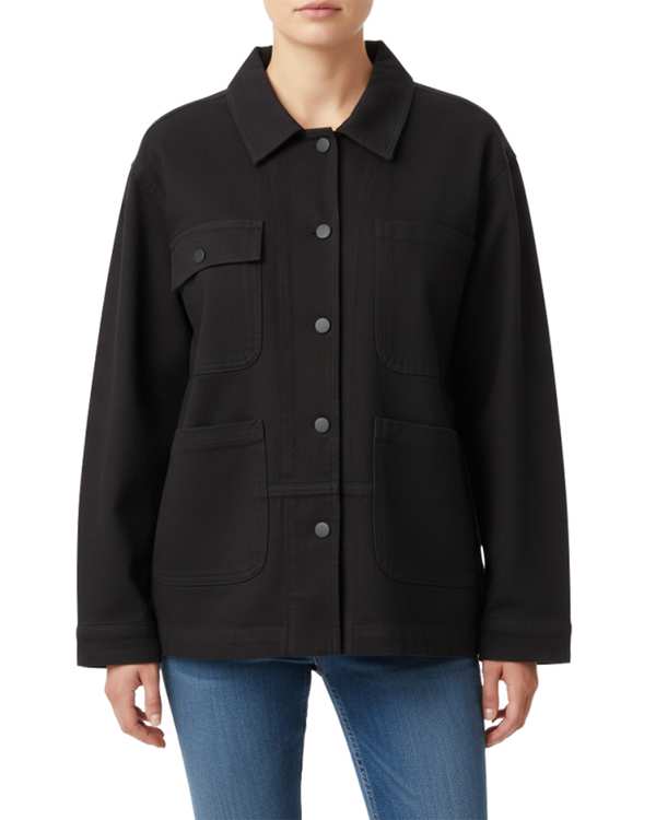 تونیک کتان زنانه مشکی سرژه Serge کد 232191