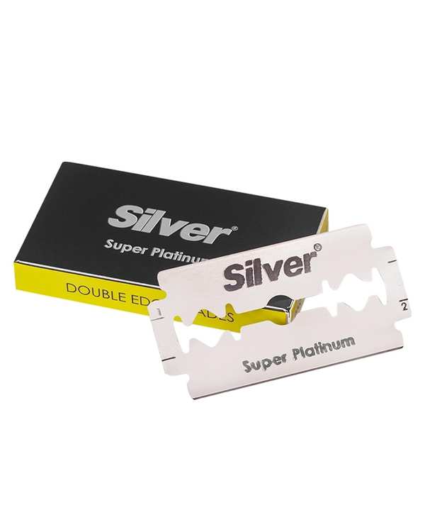 تیغ یدک سیلور Silver مدل Super Platinum مجموعه 20 بسته 5 عددی