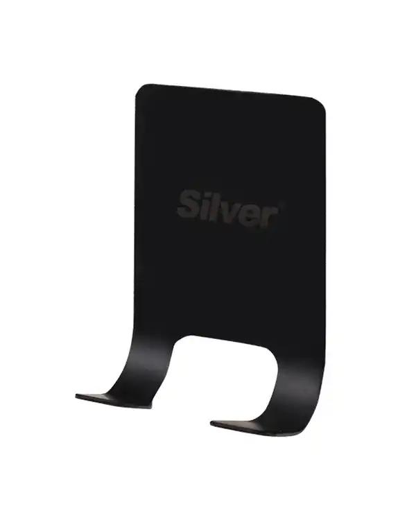 هوک نگهدارنده خودتراش مشکی سیلور Silver بسته 1 عددی