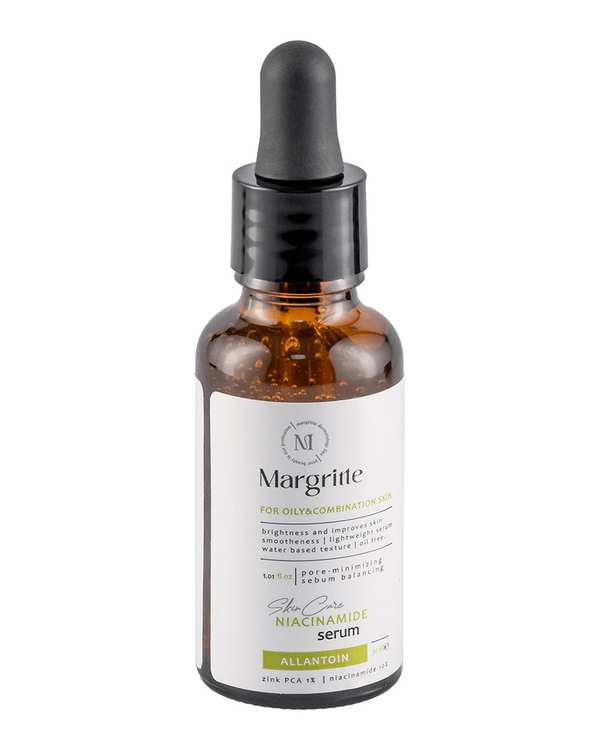 سرم نیاسینامید مارگریت Margritte مناسب پوست چرب و مختلط حجم 30ml
