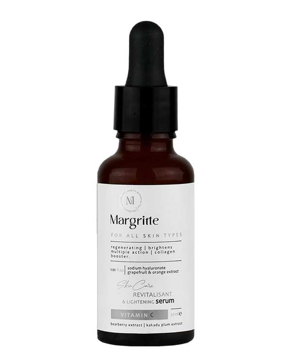 سرم روشن کننده و احیا کننده مارگریت Margritte حاوی ویتامین C حجم 30ml