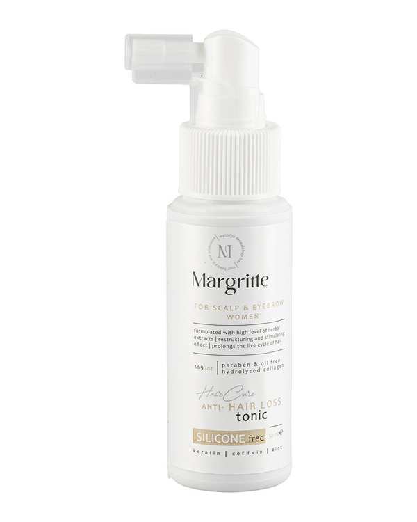 تونیک تقویت کننده موی سر و ابرو زنانه مارگریت Margritte حجم 50ml