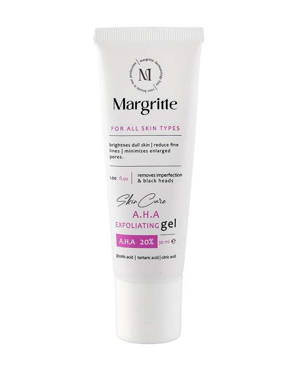 ژل لایه بردار صورت مارگریت Margritte حاوی 20% AHA حجم 30ml