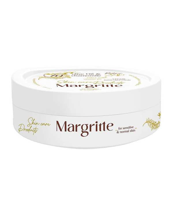 کرم مرطوب کننده و آبرسان مارگریت Margritte حاوی روغن زیتون و عصاره بابونه حجم 150ml