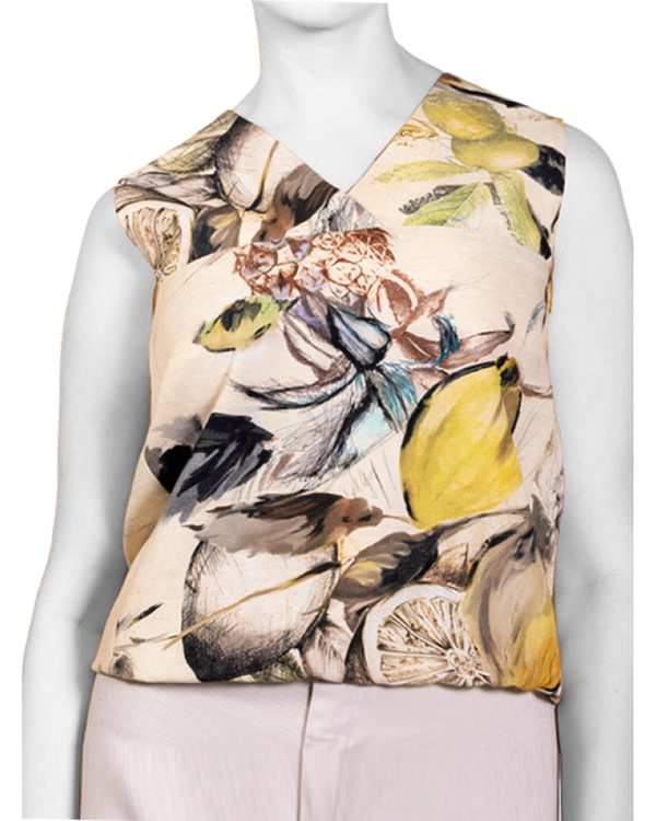 تاپ زنانه کرم سرژه Serge کد 2026604