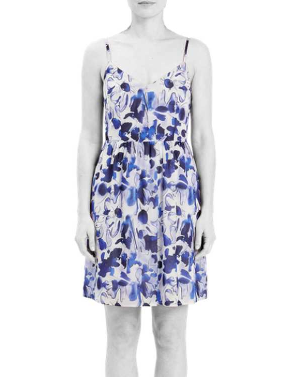 پیراهن زنانه آبی سرژه Serge کد 205520