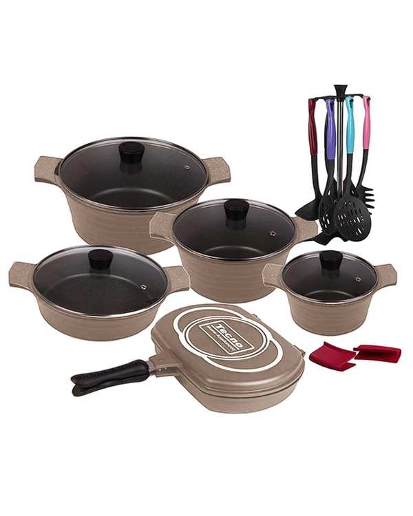 سرویس قابلمه 19 پارچه نسکافه ای تکنو Tecno مدل ونوس