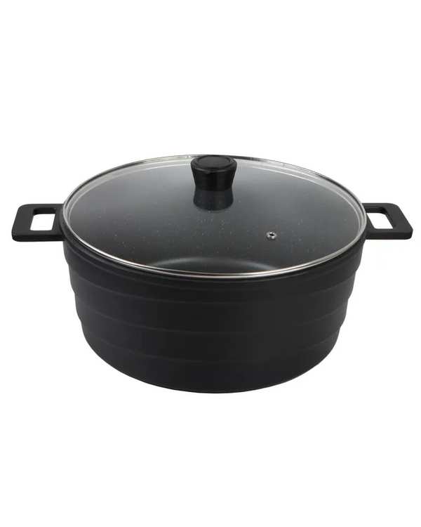 قابلمه مشکی تکنو Tecno مدل اورس سایز 20