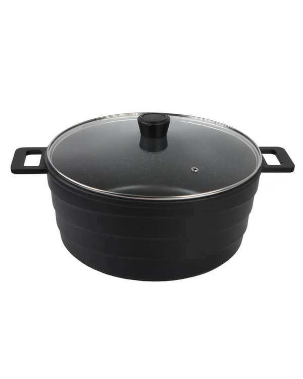 قابلمه مشکی تکنو Tecno مدل اورس سایز 24