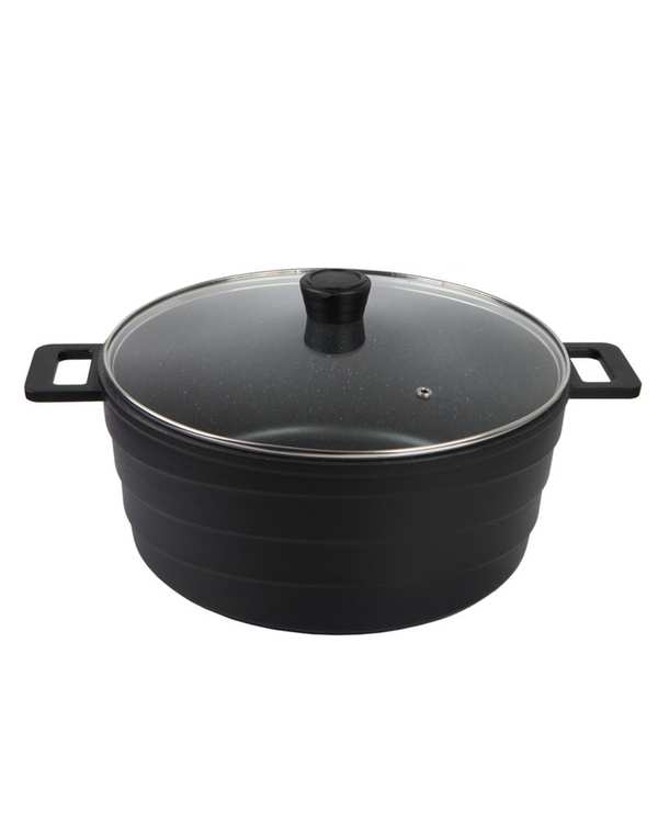 قابلمه مشکی تکنو Tecno مدل اورس سایز 32