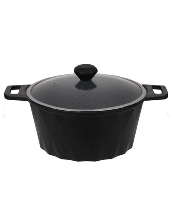 قابلمه مشکی تکنو Tecno مدل دایموند سایز 24