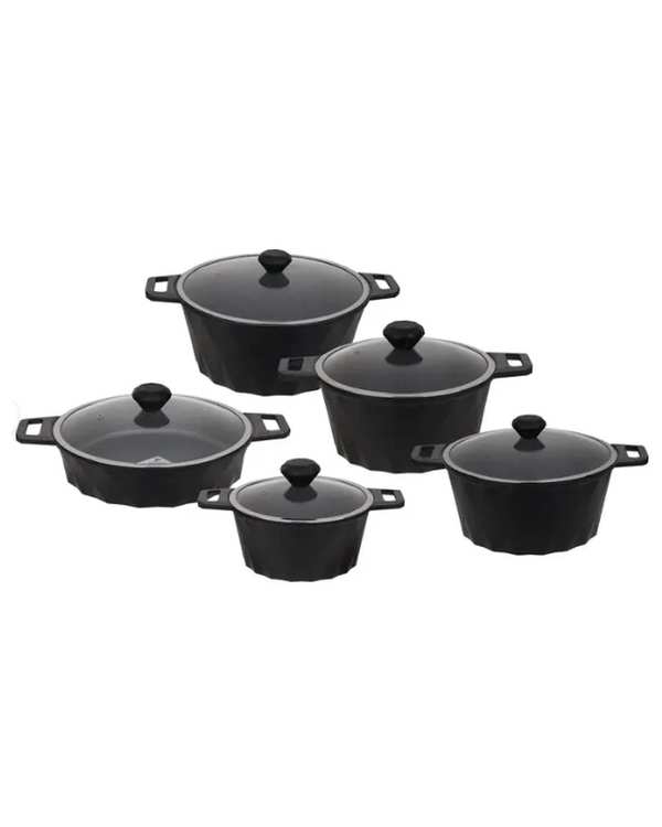 سرویس 10 پارچه مشکی تکنو Tecno مدل دایموند