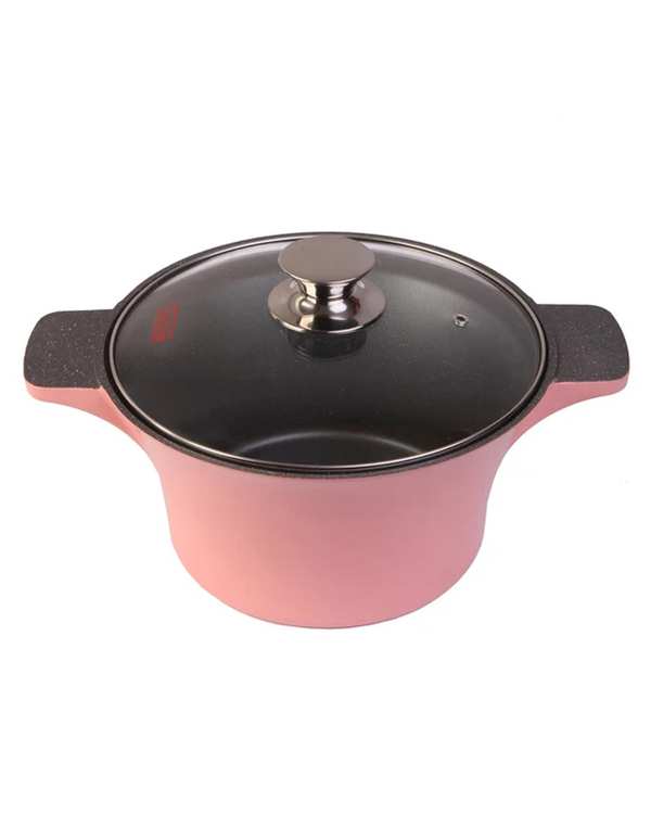 قابلمه صورتی تکنو Tecno مدل آناهیتا سایز 24