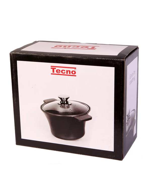قابلمه طوسی گرانیتی تکنو Tecno مدل آناهیتا سایز 28 - تصویر 3