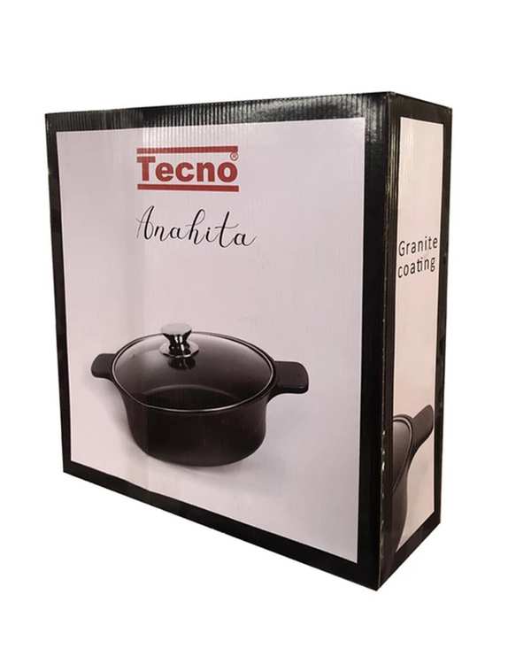 تابه دو دسته نسکافه ای تکنو Tecno مدل آناهیتا سایز 28 - تصویر 2