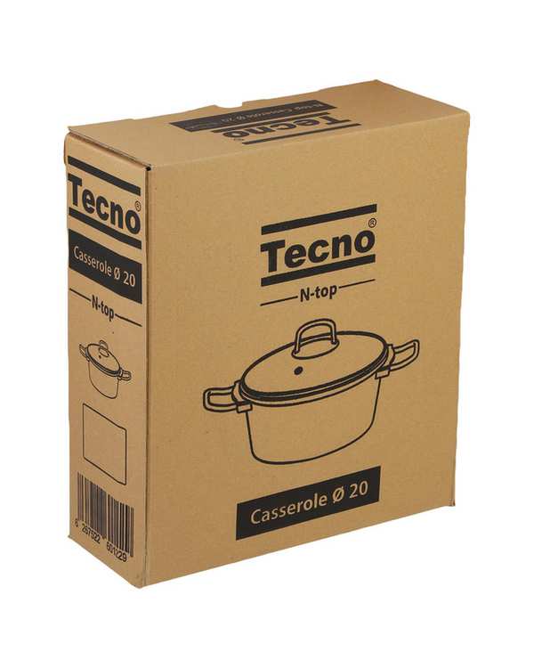 قابلمه طوسی تکنو Tecno مدل ان تاپ سایز 20 - تصویر 3