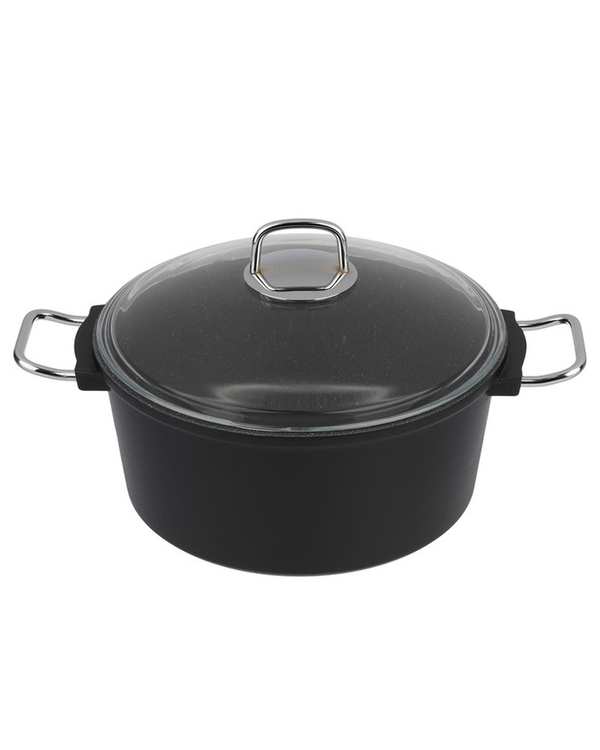 قابلمه مشکی تکنو Tecno مدل ان تاپ سایز 28