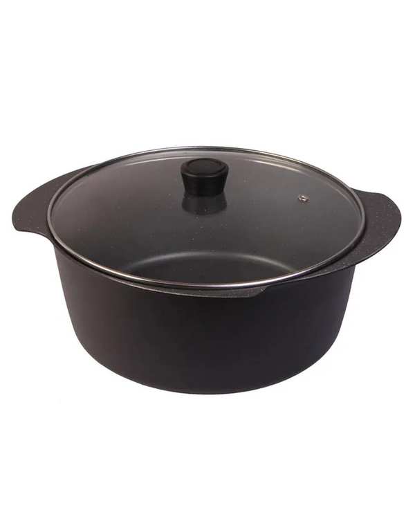 قابلمه مشکی تکنو Tecno مدل پروانه سایز 20