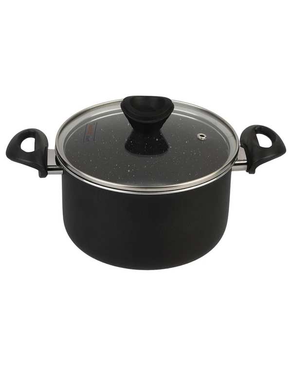 قابلمه مشکی تکنو Tecno مدل آنتیک سایز 22