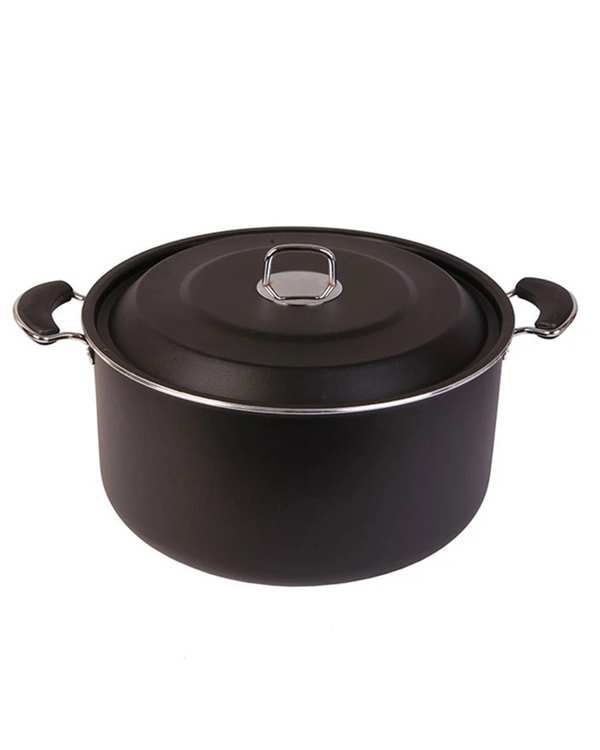 قابلمه مشکی تکنو Tecno مدل آنتیک سایز 36