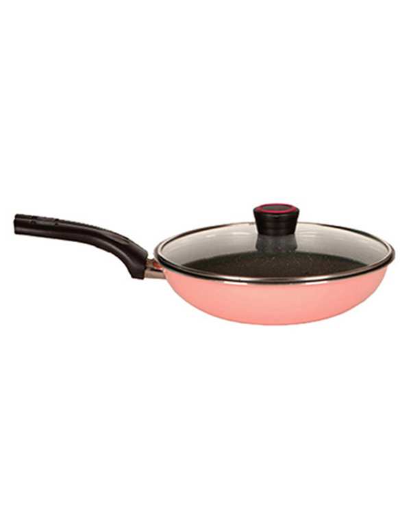 تابه وک صورتی تکنو Tecno سایز 24