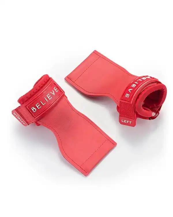 کف بند بدنسازی قرمز بیلیو مدل 2025 بسته 2 عددی