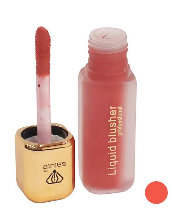 رژگونه مایع مات سالوته پرو Salute مدل LB شماره 444